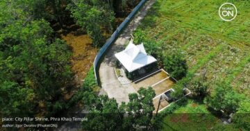 Городской столповый храм Phra Khao на Пхукете — местное святилище между джунглями и плантациями, куда приходят просить удачу и защиту