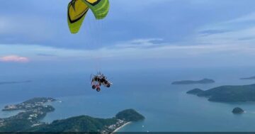 Phuket Paramotor Adventure by TSA Thailand в Пхукете — безопасный полёт для новичков с опытными пилотами и незабываемыми видами островов с высоты