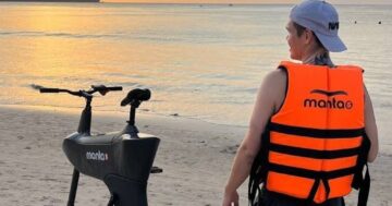 WaterWay Bangtao в Пхукете — Manta5 водные велосипеды превращают обычный отдых в экстаз: быстрое обучение, безопасное скольжение над водой и привыкание навсегда