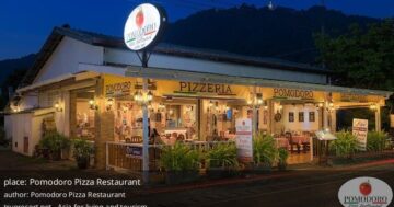 Pomodoro Pizza Restaurant в Пхукете: пицца отличная, мест много, но открытый жарный зал и сыроватый центр пиццы превращают поход с детьми в испытание для родителей