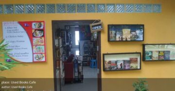 Как экономно есть с видом и книгами в Used Books Cafe: где недорого поесть, попасть на тайский кулинарный мастер-класс и встретить кошек