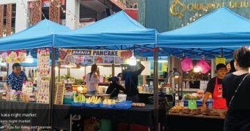 Почему многие выбирают Ibis kata night market вместо дорогих ресторанов каждый вечер — свежая еда, халяль, недорого и живая музыка