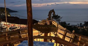 Black Pearl Art & Bar в Ката Ной, Пхукет — пиратский бар над закатом с ручной мебелью, сердечными хозяевами и легендарным фирменным коктейлем