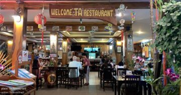 Ta Restaurant выглядит как секрет местных: настоящая тайская еда, отличные коктейли и детская дружелюбность — но пляжная точка скрывает проблемы доставки