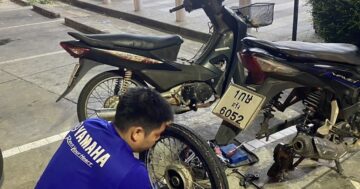 Круглосуточный выездной шиномонтаж и ремонт мотоциклов по Патонг, Катху, Карон, Камала и по Пхукету с быстрым приездом и разумными ценами