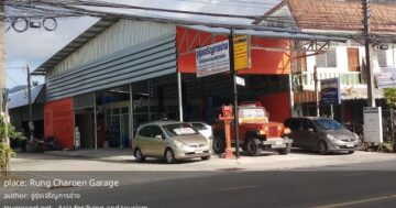 Rung Charoen Garage — автосервис с опытными механиками и качественным кузовным ремонтом и покраской, но склонен отказывать в мелких страховых работах