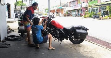 Motorbike repair shop — быстрый недорогой ремонт мотоциклов и смена покрышек, доброжелательные механики и сервис для экстренных ремонтов